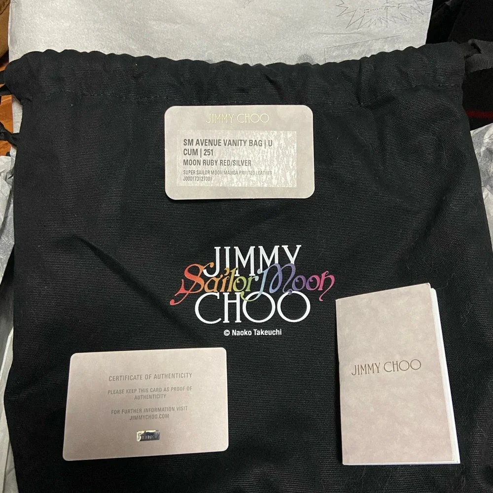 Sailor Moon x Jimmy Choo Collaboration Avenue Vanity Bag - Picture 7 of 10